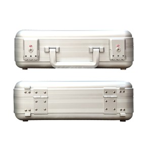 Tùy Chỉnh Bạc Tất Cả Các Hợp Kim Nhôm Kết Nối Cặp Cứng Tự Làm Mang Theo Trường Hợp Hộp Với Bọt Chèn Cho Hộp Công Cụ Lưu Trữ - Product Image 3