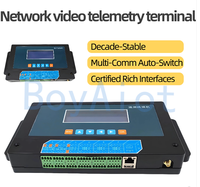 Enregistreur de données 4G BoyAiot BOY-S502-4G, unité de télémétrie industrielle, CPU 32 bits, Modbus/MQTT, stockage 16 Mo, RS485/RS232, pour applications d'eau à distance