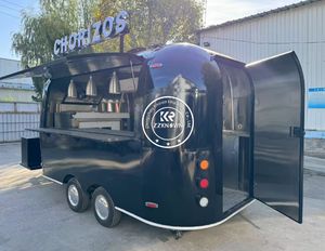 Concession OEM Bar mobile pour la restauration BBQ Food Trailer Camion de restauration rapide Café Glace entièrement équipé à vendre - Product Image 3