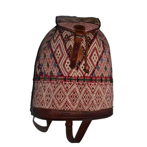 Mochila de cuero de Kilim Amazigh - Product Image 1