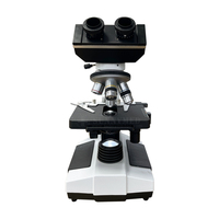 SYB-N107 Best Price Binocular Biological Microscope 4X-100X Achromatic Observation Microscope for School Hospital