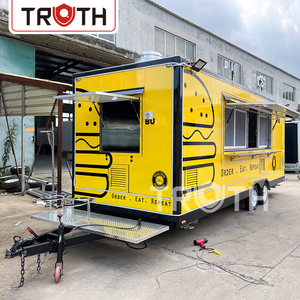 Nuevo Tipo de Food Truck Completo con Cocina para Helados, Pizza, Café y Hot Dogs, Remolque de Comida Móvil Económico - Product Image 2