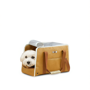 UFBemo Portable Pet Carrier Soft-Sided Dog Cat Travel Bag Lightweight Breathable Collapsible 5 Kg Max <b>Weight</b> Square Polyester - Product Image 1