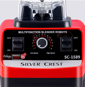 Nuevos Tipos de Licuadora Multifuncional Comercial Original sc 1589 de 1.5 Litros y 2 Litros, Licuadora Silver <span class=keywords><strong>Crest</strong></span> de 4500w, 9000w, 9500w - Product Image 5