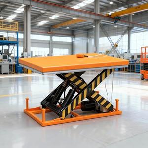 1-10 टन अनुकूलित हाइड्रोलिक फिक्स्ड लोडिंग प्लेटफॉर्म कार्गो लिफ्ट गोदाम कैंची डॉक लिफ्ट टेबल के साथ - Product Image 5