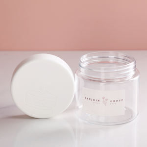 <span class=keywords><strong>Pot</strong></span> de stockage transparent en plastique PET <span class=keywords><strong>petit</strong></span> conteneur de crème cosmétique boîte de <span class=keywords><strong>pot</strong></span> de poudre à ongles capuchon blanc pour supplément - Product Image 3