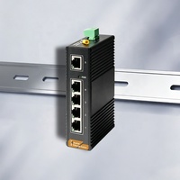 Nouvel Arrivage 2026 SH LINK SH-G005-P Commutateur Réseau Ethernet Industriel 5 Ports 100M 1Gbps IP40 Sans Ventilateur -40°C~85°C pour le Secteur des Trajets Routiers
