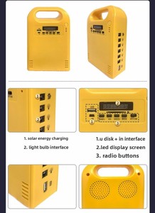 Kit de Estación de Energía <span class=keywords><strong>Solar</strong></span> <span class=keywords><strong>Portátil</strong></span> al por Mayor con Controlador MPPT, <span class=keywords><strong>Batería</strong></span> de Litio LiFePO4 e Inversor de Onda Pura para Uso Doméstico y en Campers - Product Image 5