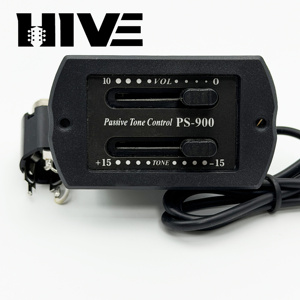מגבר קדם לגיטרה אקוסטית HIVE Wholesale PS-900 בעל 2 תחומי EQ עם פיקאפ פייזו, מבנה מתכת ופלסטיק, בקרת ג'ויסטיק - Product Image 3