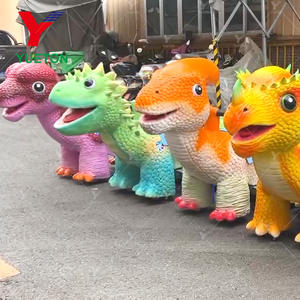 Manège de dinosaure animatronique pour enfants, scooter à roulettes, dinosaure marcheur, manèges pour enfants, manèges pour centre commercial - Product Image 4