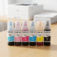 Encre de sublimation de haute qualité 003 001 056 057, encre de recharge en bouteille, encre à base d'eau pour transfert, à utiliser pour les imprimantes Ecotank