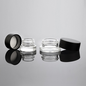 5ml 9ml Wholesale Recyclable Custom <strong>nutella</strong> <strong>Mini</strong> <strong>Jars</strong> Cosmetic Container Portable Cream Glass <strong>Jar</strong> - Product Image 1
