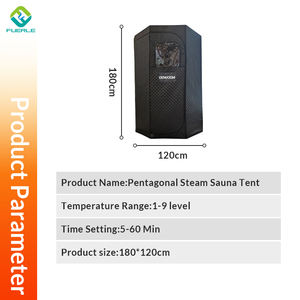 <span class=keywords><strong>Sauna</strong></span> Portatile a Vapore Fuerle per Casa, Tenda <span class=keywords><strong>Sauna</strong></span> Pieghevole per 1 Persona con Sedia Richiudibile - Product Image 4