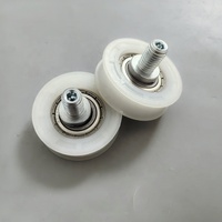 Rouleau de suspension excentrique de porte d'ascenseur 54*17*6003, pièces de rechange d'ascenseur avec axe pour usage hôtelier