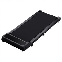 Tapis de marche pliable électrique avec application/télécommande, design portable, écran LED, moteur 2,2 HP, capacité de 265 lb