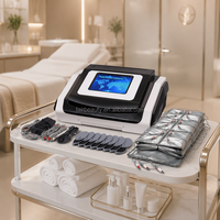 Pressothérapie 24 Airbags, Thérapie par le Vide pour Soulager la Douleur, Drainage Lymphatique, Réduction de la Cellulite pour Appareil de Beauté, Salon de Beauté