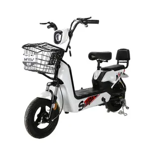 Vente en gros, nouveau modèle de vélo électrique à gros pneus de 14 pouces 48v 350w