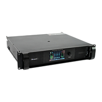 Amplificateur dsp FIR AES écrans amplificateur 4ch 1350W amplificateur de puissance pour système de son de mosquée