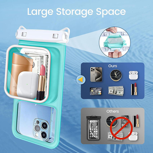 Sac étanche pour téléphone portable de grande taille, pochette étanche flottante pour téléphone compatible avec tous les modèles - Product Image 4
