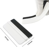 Ensemble d'outils en vinyle pour voiture 22 pièces Outils de finition des bords à couleur changeante Kit de grattoir de construction invisible pour film de carrosserie Garantie 1 an
