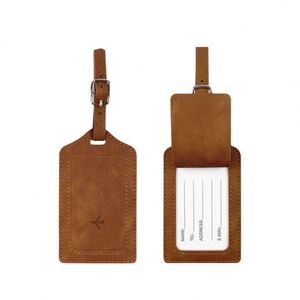 Etiquetas de equipaje de piel sintética económicas para maletas, accesorios de viaje esenciales, etiquetas de equipaje con protección de privacidad - Product Image 5