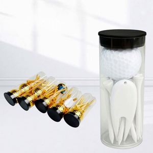 Ensemble de marqueurs de balle de golf et d'outils de réparation de divots avec logo personnalisé - Accessoires de golf personnalisés pour les joueurs et cadeaux promotionnels - Product Image 4