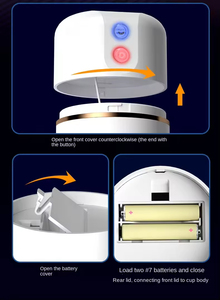 Masturbateur masculin entièrement automatique, type 'Airplane Cup', électrique, avec fonctions de prononciation, de stimulation intense et de succion par pince, pour adultes, couleur personnalisable - Product Image 6