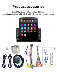 Tesla phong cách dọc 9.7inch màn hình cảm ứng xe <span class=keywords><strong>Android</strong></span> Navigation Car DVD đài phát thanh Player cho TOYOTA HIGHLANDER 2009-2013 - Product Image 3