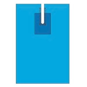 Almohadilla Protectora Azul 80x80 Cm Impermeable Antiestática Hipoalergénica Sin Látex Para Uso Sanitario - Product Image 1