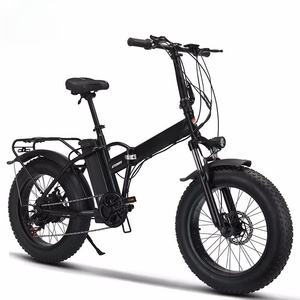 20" Folding Fat Tire Bike 1000W 48V Lithium Battery 7 Speed Snow Mountain E-<b>Bicycle</b> for Adults ATX89E0 Steel <b>Frame</b> Folding Bike - Product Image 1