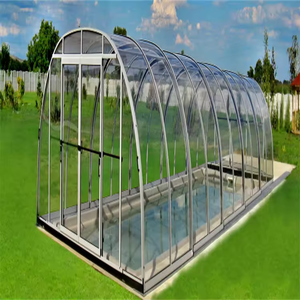 Terraza Plegable con Paneles de Vidrio Deslizantes a Medida, Techo Retráctil con Recubrimiento en Polvo y Ventilación para Relajación Moderna al Aire Libre - Product Image 1