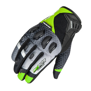 Guantes de carreras de motos <span class=keywords><strong>MX</strong></span> personalizados, equipo de Motocross antideslizante de dedo completo para todas las estaciones, transpirables y cómodos - Product Image 4