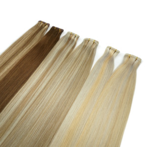 Doris Bellezza Cuticola Piena Allineati Virgin Dei Capelli Doppio Disegnato Remy Piatto Trama di Imballaggio Estensione Dei Capelli Naturale Dei Capelli Russo - Product Image 5