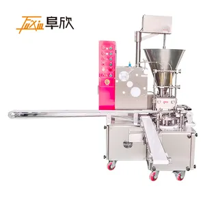 Shaomai Dry Steaming Machine High Efficiency Double Row Shuimai Machine Multi-function Round Leather Sumai Forming Machine