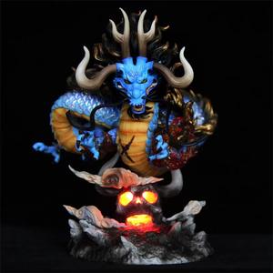 OEM dibujos animados piezas <span class=keywords><strong>Kaido</strong></span> dragón Zoonized luminiscente modelo Dragón Azul estatua juguete acción Anime <span class=keywords><strong>figura</strong></span> - Product Image 2