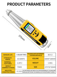 Instrumento NDT Digital para Teste de Concreto em Laboratório - Product Image 2