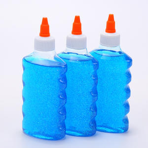 Blauwe vloeibare lijm, DIY handgemaakte creatieve kleefproducten voor kinderen en studenten, groothandel op voorraad - Product Image 1