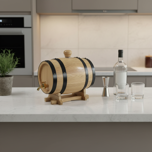 Vente en gros <span class=keywords><strong>de</strong></span> fûts <span class=keywords><strong>de</strong></span> vieillissement en chêne blanc américain <span class=keywords><strong>de</strong></span> 5 litres - Product Image 1