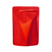 Sac refermable en aluminium personnalisé avec impression numérique colorée, résistant aux odeurs, fermeture éclair, qualité alimentaire, respectueux de l'environnement