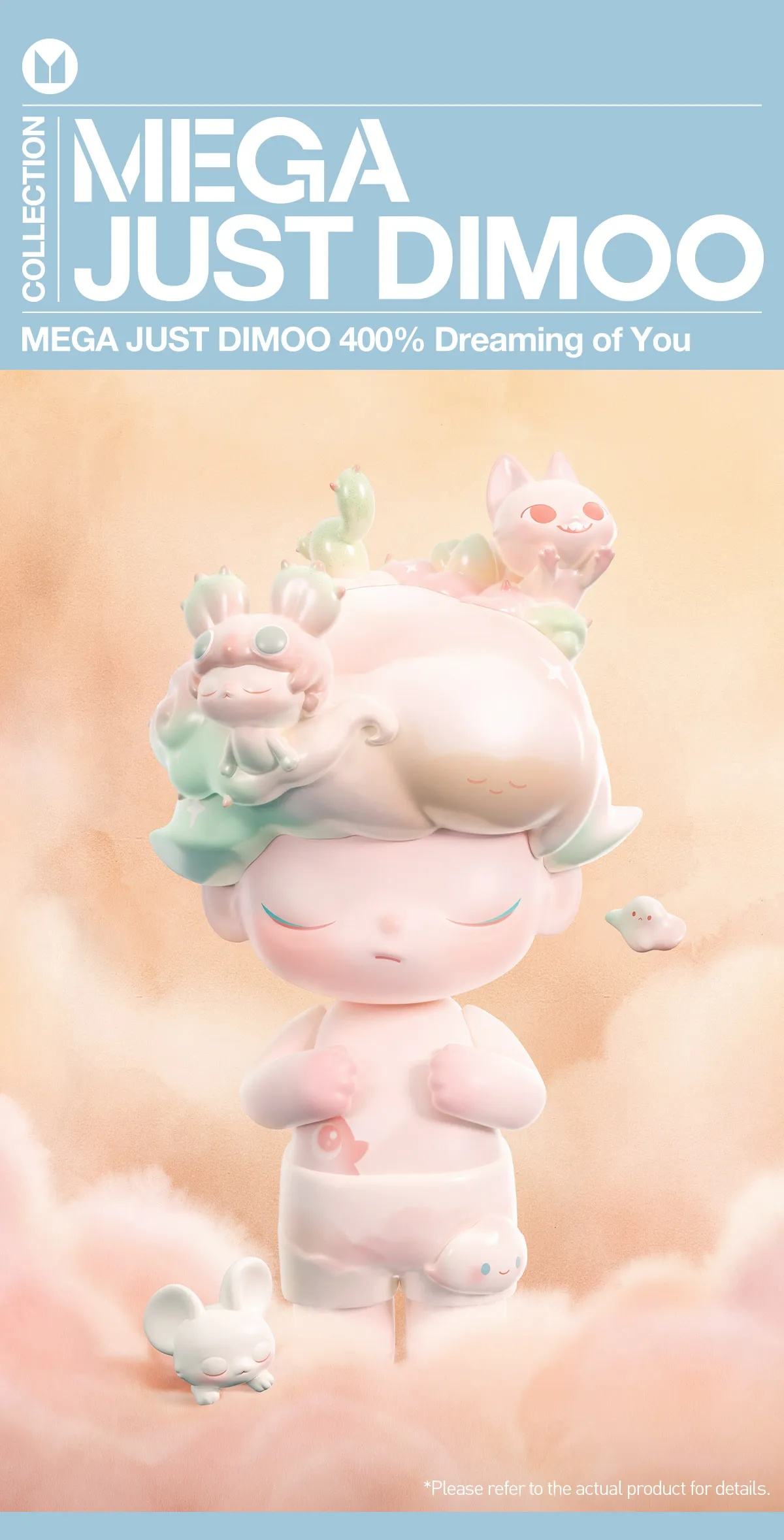 MEGA JUST DIMOO 400% Rêve de toi