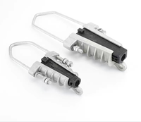 Pince de câble de haute qualité PA1500 PA2000 Tension en plastique Ftth Drop Cable Clamp Wedge Clamp
