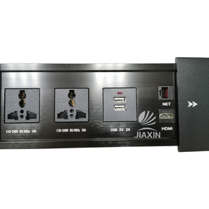 Đồ nội thất lõm Ổ cắm điện đa chức năng <span class=keywords><strong>USB</strong></span> sạc không dây ẩn ổ cắm máy tính để bàn - Product Image 5