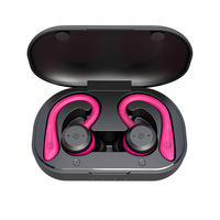 Écouteurs sans fil Bluetooth 5.1 avec affichage LED de la batterie, étanches IPX7, pour le sport, autonomie de 15h, micro intégré pour un confort optimal