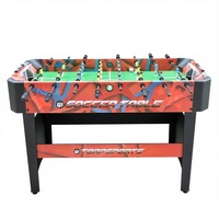Table de football de table d'intérieur de haute qualité pour enfants, en MDF très résistant avec balle en plastique, divertissement parfait pour les enfants