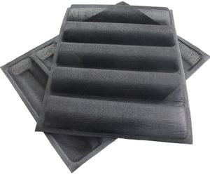 붙지 않는 실리콘 천공 베이킹 빵 형태 샌드위치 금형 프렌치 바게트 빵 팬 식품 매트 - Product Image 1