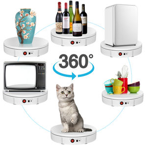 Giá Đỡ Màn Hình Xoay Điện Tải Trọng 100Kg Giá Đỡ Trang Sức Xoay 360 Độ Dùng Pin Để Chụp Ảnh Đạo Cụ Quay Video - Product Image 3