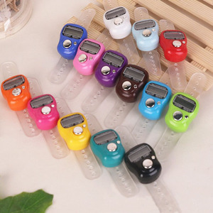 Haonan Department Store Finger Counter LCD Digital Battery Powered Plastic Resettable For Event Audience Cinema Lab Counting - Product Image 1