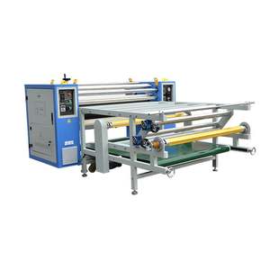 Máquina de sublimación de rodillos de cama plana con pantalla digital y calentamiento por aceite Yunqingtech Mini - Product Image 4