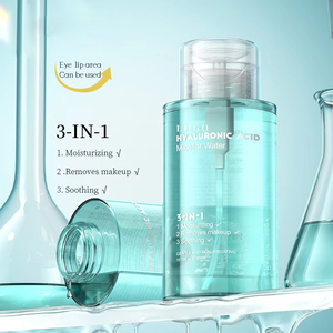 <span class=keywords><strong>Agua</strong></span> <span class=keywords><strong>Micelar</strong></span> Hidratante de 300 ml para Desmaquillar, Mini Envase, Ideal para Piel Grasa, de Fábrica OEM, Venta al por Mayor - Product Image 1