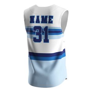 Camiseta de Béisbol sin Mangas Personalizada al por Mayor, OEM, ODM, Cuello en V, Unisex, para Equipos, Disponible en Todos los Colores - Product Image 4